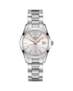 Women's Swiss Conquest Classic Stainless Steel Bracelet Watch 34mm