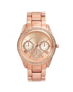 Women's Rose Gold-Tone Bracelet Watch 41mm, Created for Macy's