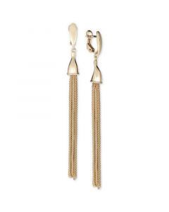 Tassel Drop Earrings in 14k Gold-Plated Sterling Silver