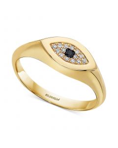 EFFY® Diamond Accent Evil Eye Ring in 14k Gold