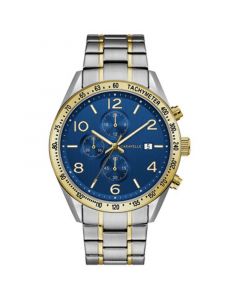 Men's Chronograph Two-Tone Stainless Steel Bracelet Watch 44mm