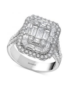 EFFY® Diamond Cluster Statement Ring (2 ct. t.w.) in 14k White Gold ,14k Yellow Gold or 14k Rose & White Gold