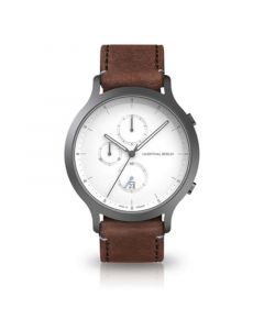 Chronograph with Brown Leather Watch 42mm