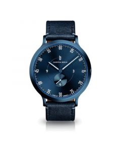 L1 All Blue Leather Watch 42mm